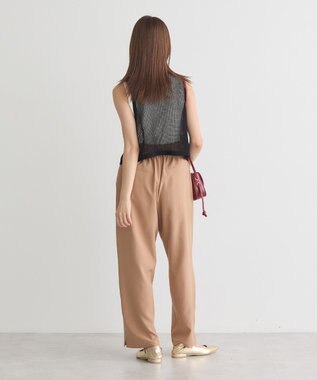 earth music&ecology リラックスワイドパンツ Camel