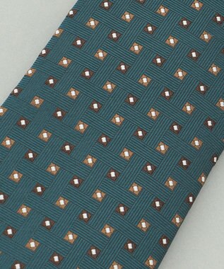 GOTAIRIKU 【日本製】西陣ネクタイ_グリーン・ピーコック系 グリーン系8