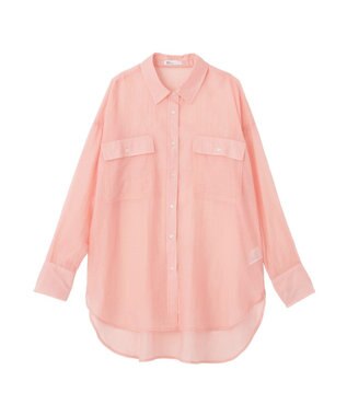 CRAFT STANDARD BOUTIQUE シアーハオリシャツ Pink
