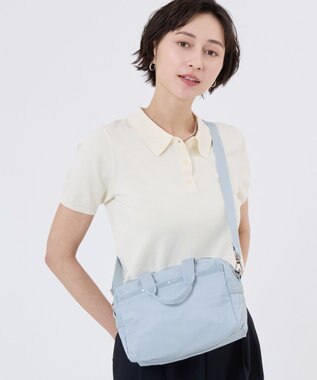 LeSportsac SMALL UPTOWN SATCHEL/セルリアンフロストC セルリアンフロストC