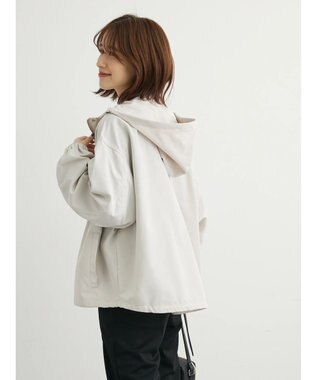 Green Parks ・ＥＬＥＮＣＡＲＥ　ＤＵＥ　ワイドマウンテンパーカー Ivory