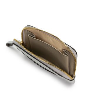 PELLE BORSA ラウンドファスナーミニ財布 Fine Goods フィーネグッズ 5453 アイスグレー