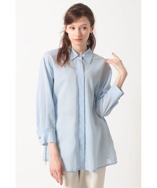 DAKS バックドローストリング コットンシャツ