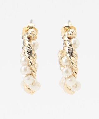 組曲 パールミックスピアス ゴールド系