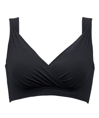 BRADELIS New York 【BRADELIS Me / ノンワイヤー】オールインワンライトブラ 軽い着け心地で快適に補正するブラジャー 谷間メイク ブラック