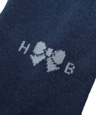 MIKI HOUSE HOT BISCUITS タイツ2枚セット 紺×白