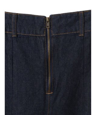 Green Parks フロントＺＩＰデニムスカート One Wash