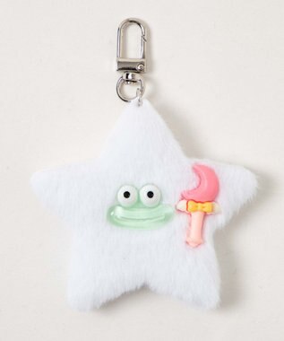 WEGO ミニお星さまモンスターぬいぐるみキーホルダー ホワイト