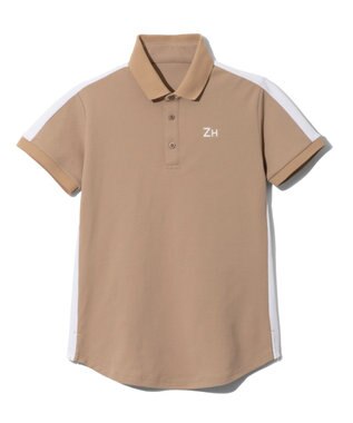 ZERO HALLIBURTON 【吸汗速乾・UVケア】 鹿の子 ラウンドヘムポロシャツ ZHG-W4A 1a 82871 ゴルフウェア
