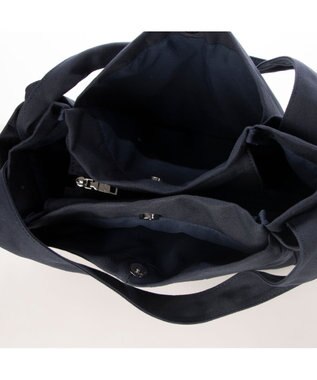 Y'SACCS 【Y’SACCS vous et】 キャンバスドットエンボストート Mサイズ ネイビー