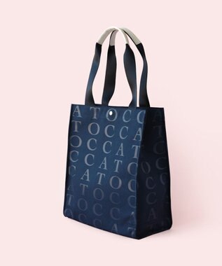 TOCCA 【WEB＆一部店舗限定】【A4サイズ対応】FOLLOWING TOCCA A4 TOTE トートバッグ ネイビー系