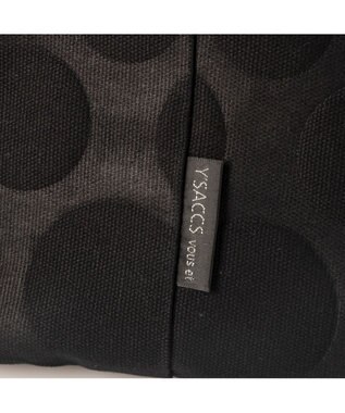 Y'SACCS 【Y’SACCS vous et】 キャンバスドットエンボストート Mサイズ ブラック