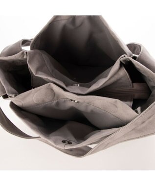 Y'SACCS 【Y’SACCS vous et】 キャンバスドットエンボストート Mサイズ グレー