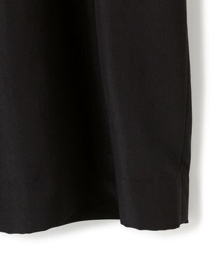 ICB 【接触冷感・UVケア・速乾・洗える】シルクエステルタフタ ブラウスジャケット ブラック系