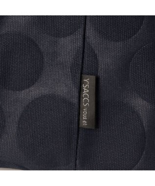 Y'SACCS 【Y’SACCS vous et】 キャンバスドットエンボストート Mサイズ ネイビー