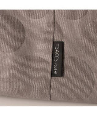 Y'SACCS 【Y’SACCS vous et】 キャンバスドットエンボストート Mサイズ グレー