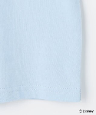 ANY KIDS 【ディズニー/FROZEN】【綿100%】袖チュール Tシャツ サックスブルー（「エルサ」）