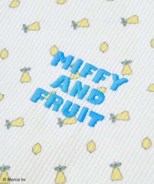 Green Parks ｍｉｆｆｙ／フルーツプリントワッフルＴシャツ Yellow