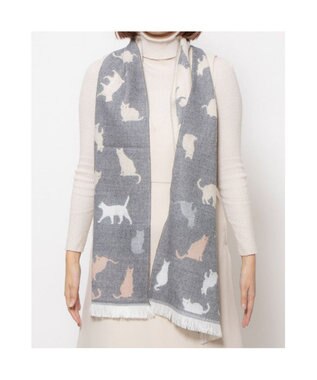 UNBILLION カシュネ cache nez / ランダムキャットマフラー GY