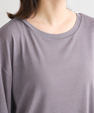 Green Parks シアーチュールドッキングプルオーバー Gray