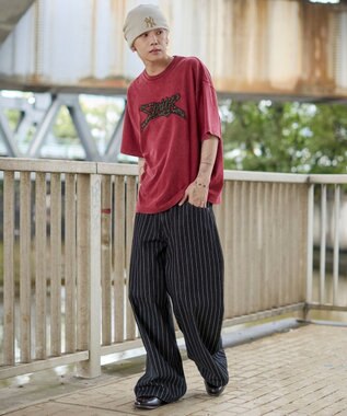 WEGO 【ユニセックス着用ITEM//MLサイズ展開】接触冷感グラフィックBIG　T（SS） レッドその他