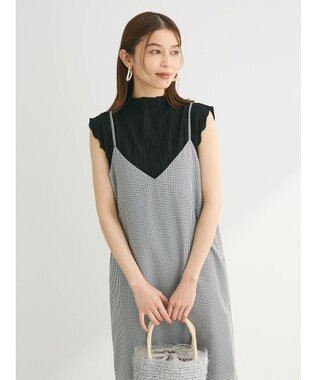 Green Parks ・Ｐｅｔｉｔ　Ｆｌｅｕｒ　ウェーブメロープルオーバー Black