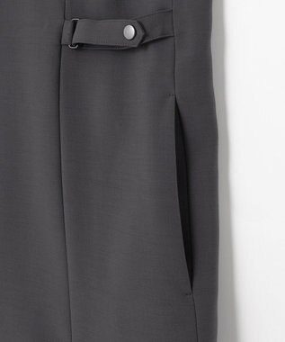 J.PRESS LADIES L 【洗える】RELAXIONツイル ジャンパースカート スレート系