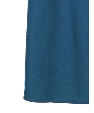 Green Parks 麻調Ｉラインスカート Blue