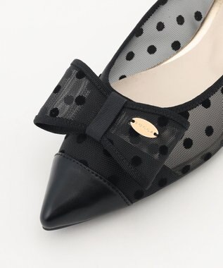 TOCCA RIBBON FLAT SHEER PUMPS パンプス ホワイト系