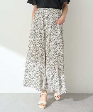 earth music&ecology 選べる丈アソートスカーチョ Flower