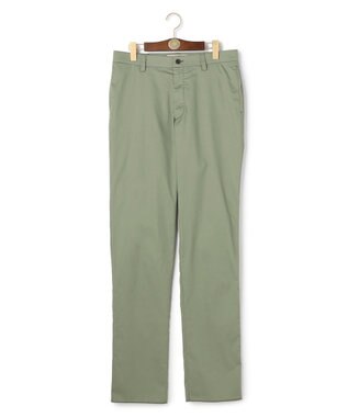 J.PRESS MEN グリストーンツイル スリムテーパード パンツ カーキ系