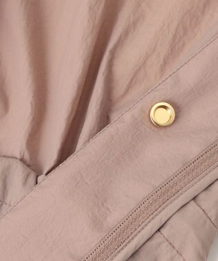 組曲 【撥水・WEB限定】ギャザーフード パッカブルブルゾン ブラウンベージュ系