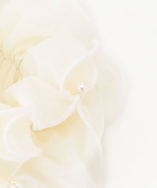 ANY SIS フリル シュシュ アイボリー