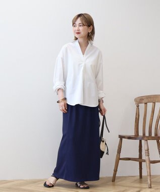 AMERICAN HOLIC イージーケアブロードシャツ Off White