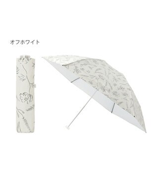 MOONBAT Fuwacool(フワクール) フワクールホワイト 晴雨兼用日傘 折りたたみ傘 シャイニープランツ 軽量 一級遮光／遮熱／UV