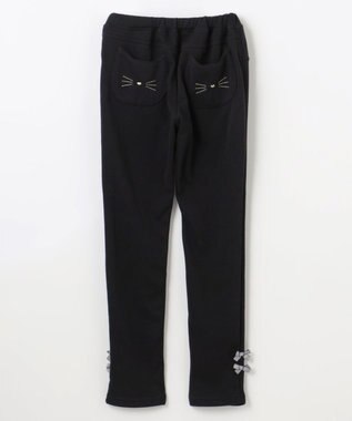 ANY KIDS 7days裏シャギーガーリーパンツ ブラック