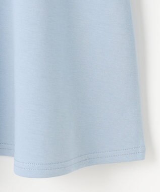 組曲 KIDS 【150-160㎝】ボウタイリボン トップス サックス系