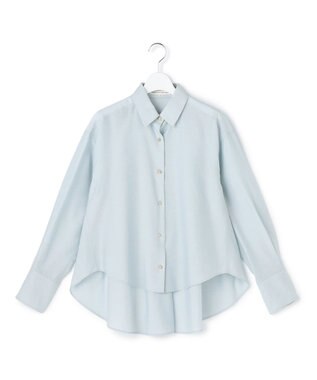 23区 【先行予約】シアータンブラー ファンクショナル シャツ サックスブルー系