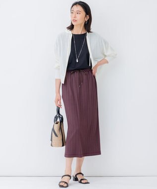23区 【CLASSY.6月号掲載】マンテルワントップロングネックレス シルバー系