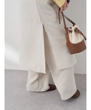 earth music&ecology ロングジレ Beige