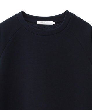 AMERICAN HOLIC ドロストライン切替ポンチプルオーバー Navy