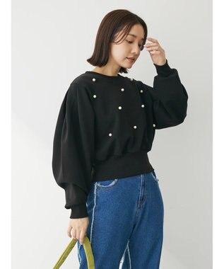 Green Parks ・ＳＵＧＡＲ　ＳＰＯＯＮ　パールスウェット Black