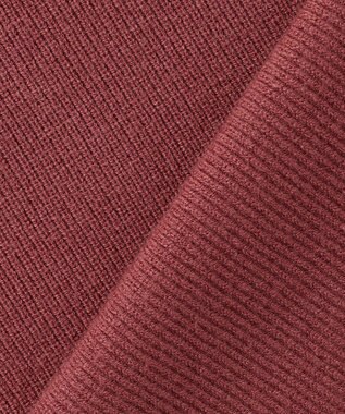 ANY SIS CICA加工 ビューティ畔ボトルネック ニット アッシュローズ