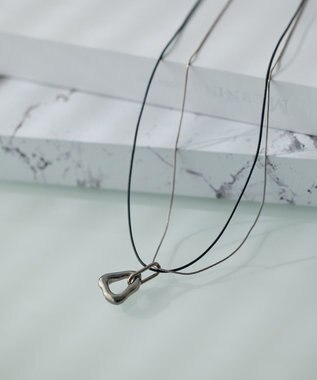 YECCA VECCA コードチェーンワントップネックレス