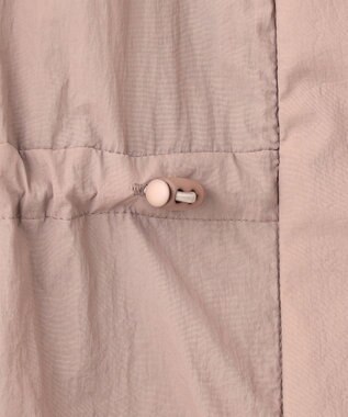 組曲 【撥水・WEB限定】ギャザーフード パッカブルブルゾン ブラウンベージュ系