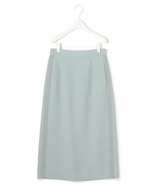 ICB 【WEB限定カラーあり・洗える】 FluidBackSatin スカート ジェイドグレー系