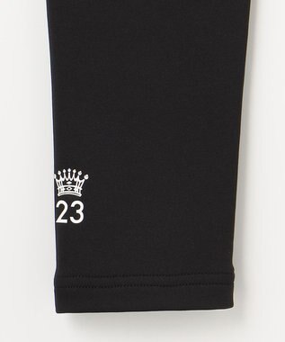 23区GOLF 【WOMEN】【WEB&一部店舗限定ストレッチ裏フリース レギンス パンツ ブラック系