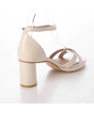 MODE ET JACOMO <MODE ET JACOMO>アンクルストラップサンダル アイボリー