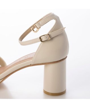 MODE ET JACOMO <MODE ET JACOMO>アンクルストラップサンダル アイボリー