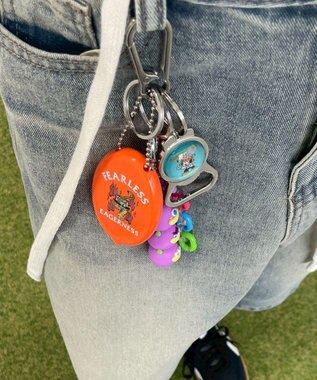 WEGO グラフィックオープナーキーホルダー 柄4